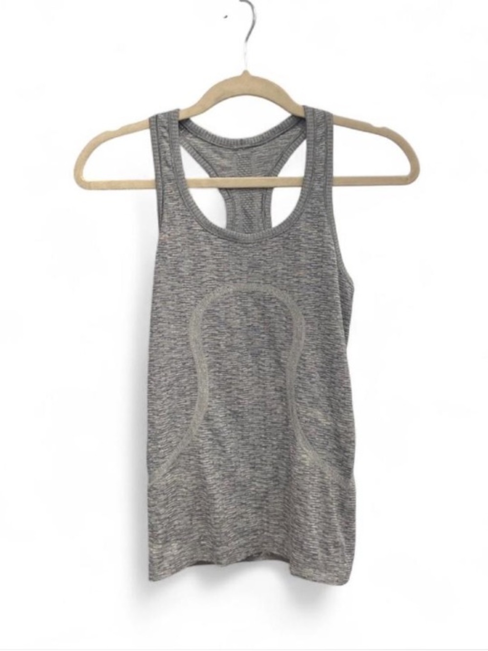Lululemon swiftly tech Gray Racerback Tank Top size 4